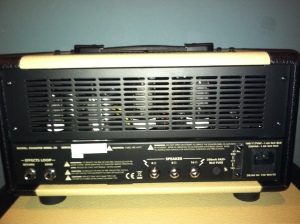 Back side of the Amp Head